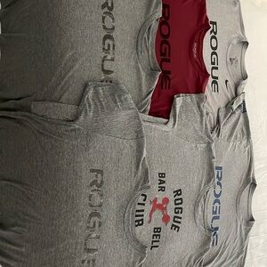 6 men’s xl rogue T-shirts